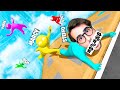 BUTTO GIÙ I MIEI AMICI DAL GRATTACIELO! - Gang Beasts