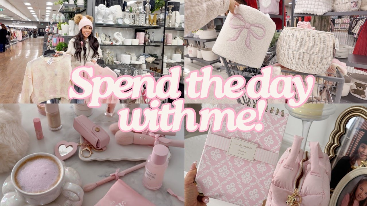 Spend the Day With Me🎀☕️Shopping, Coffee, Healing & Life Talks 👛🌱