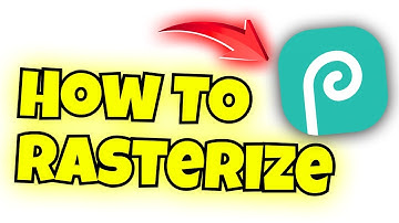 how to rasterize in photopea