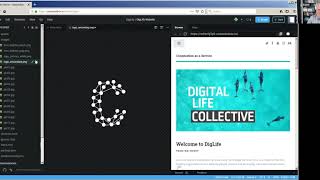 2019 04 08 MON Website editing using CodeSandBox