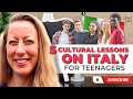 Let&#39;s Discover Italy: 5 Cultural Lessons Teenagers Need to Know! | When Young People Travel to Italy