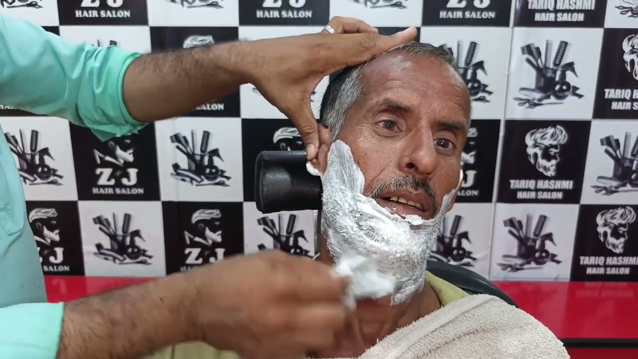 Free Haircut 💇‍♀️ ✂️ Beard Trim for Homeless | ASMR Barber Helping Poor People | ZJ Hair Saloon