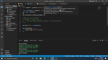 Create Static file directory in express js