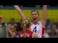 Лучшие игровые моменты женской сборной России по волейболу на турнире Montreux Volley Masters 2014