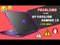 PROBLEMS in the HP Pavilion Gaming 15 | RTX 3050 | 2022