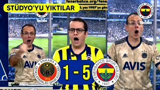 Fenerbahçe 5-1 Gençlerbirliği FB TV gol sevinçleri (HD)