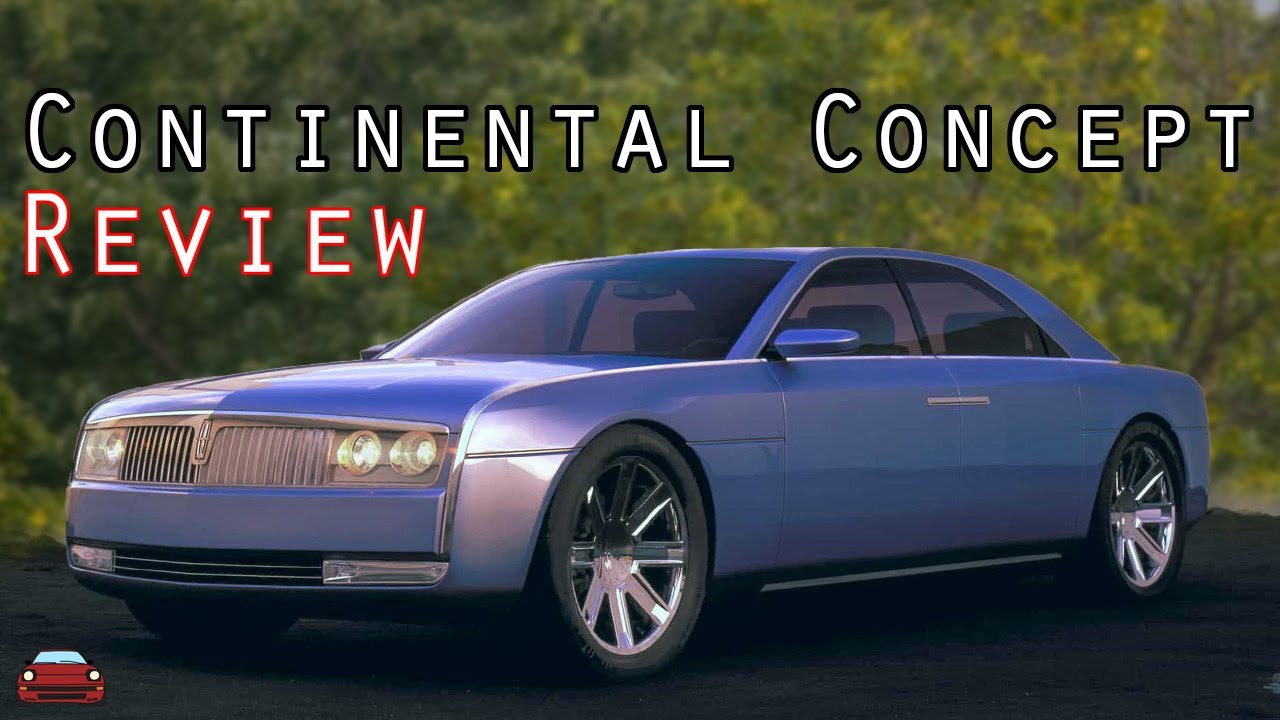 2002 Lincoln Continental Concept Review - A V12 Sedan That Could Have Been!