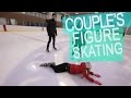 Couple Tries Figure Skating for the First Time