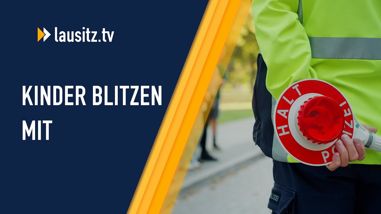 Blitzaktion vor Grundschule: Kinder kontrollieren den Verkehr