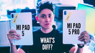 Xiaomi Mi Pad 5 vs Mi Pad 5 Pro: In-Depth Comparison! ALL The Differences You Need To Know!