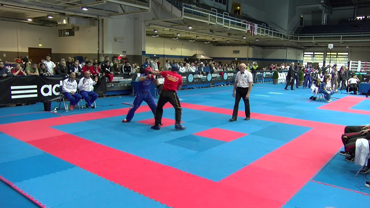 Gianluca Monni ITA v Stefan Hoppe GER WAKO World Championships 2017