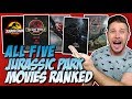 All Five Jurassic Park Movies Ranked From Worst to Best  (w/ Jurassic World: Fallen Kingdom)