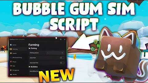 *NEW* Bubble Gum Simulator INFINITY Script (PASTEBIN 2025) (AUTO BLOW/SELL BUBBLE , AUTO QUEST )