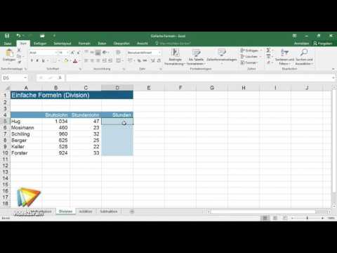 Video: Wie Erstelle Ich Eine Formel In Excel?