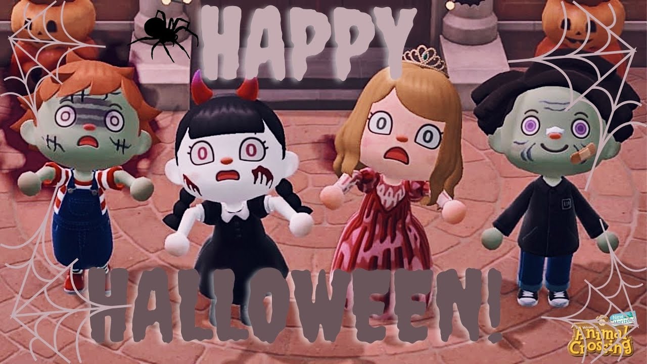 HALLOWEEN SPECIAL in Animal Crossing New Horizons ♡