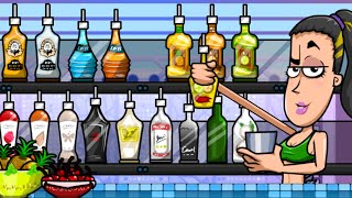 Барменша: Идеальный коктейль (Bartender: Perfect Mix) // Геймплей