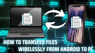 How to transfer files wirelessly from android to pc || Using wifi FTP server