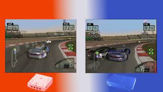 Dreamcast vs PlayStation 2 (Graphics Comparison) Test Drive Le Mans 24 Hours