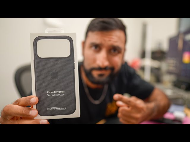 iPhone 17 Pro Max TechWoven Case & Crossbody Strap - YouTube