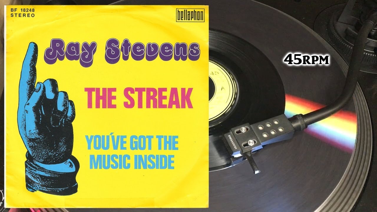 Ray Stevens -The Streak, 1974, Janus Records - 6146 201, Vinyl, 7