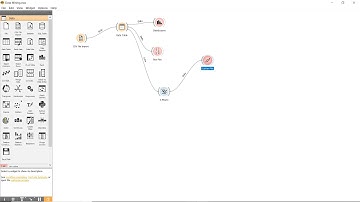 Memvisualisasikan Data Segmentasi Pasar Menggunakan Aplikasi Orange.