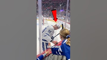 Hockey Player Did This During Game 😱 #shorts