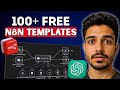 FREE 100+ N8N Automation GOLDMINE Templates (Steal These)