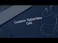 How to create custom tableview cell in swift ios