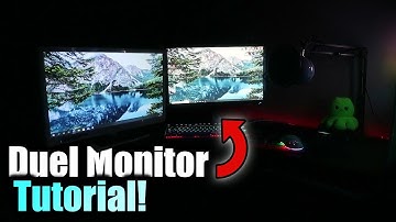 Duel Monitor Setup With GTX 1660 GFX! (Easy & Cheap)