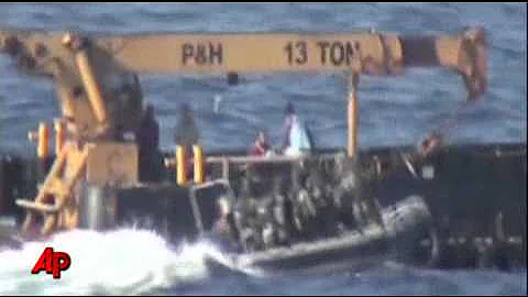 Raw Video: French Navy in Caribbean Drugs Bust