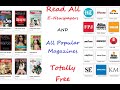 Read all e-newspaper and Magazines Free Without Subscription