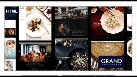 Grand Restaurant HTML Template | Themeforest Templates