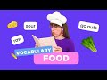 Vocabulario: Cooking - Clase de inglés - cocinando