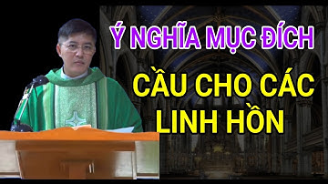 Ý NGHĨA & MỤC ĐÍCH KHI XIN LỄ CẦU NGUYỆN CHO CÁC LINH HỒN | CHA NGUYỄN THIẾT THẮNG THUYẾT GIẢNG