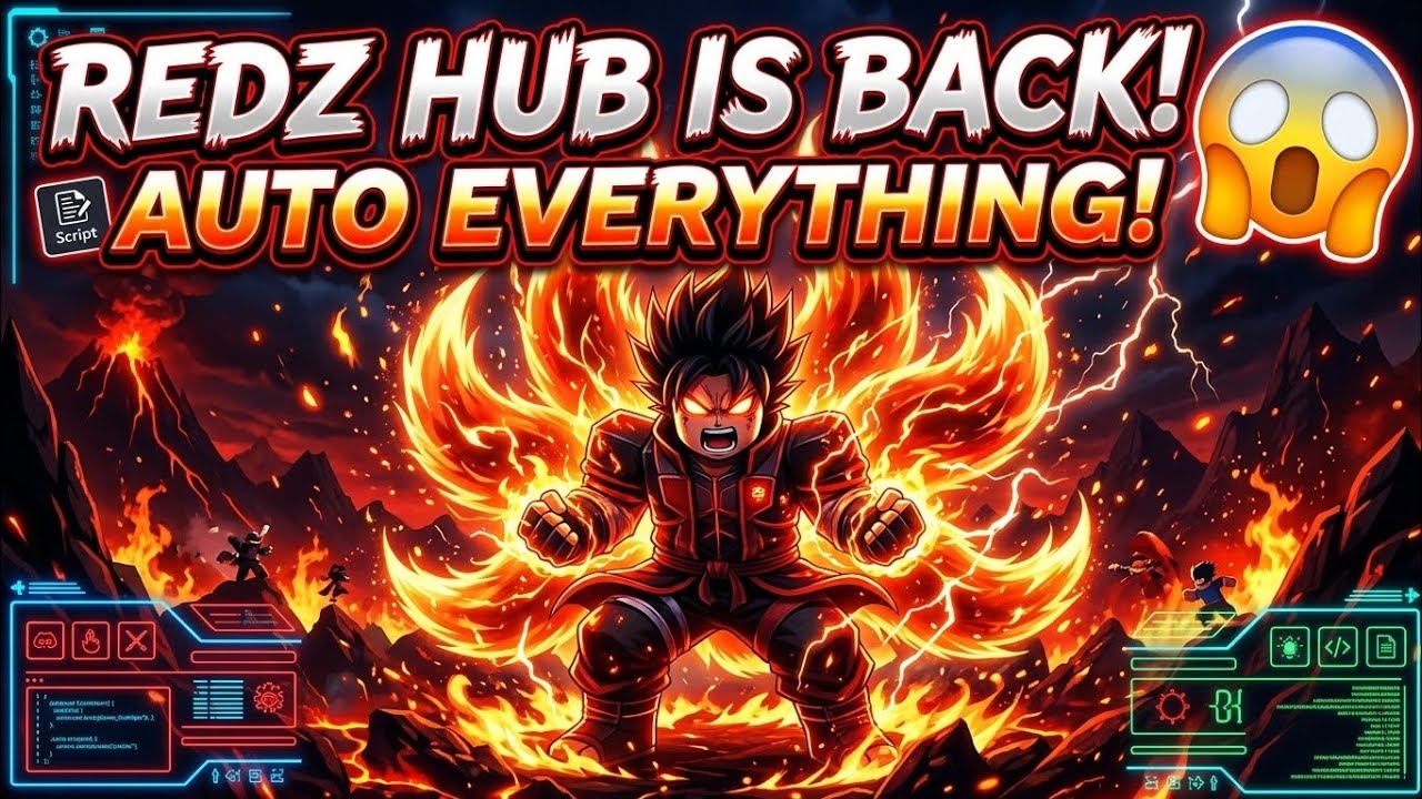 Rexz Hub Script REDZ HUB SCRIPT IS BACK 😱 BEST KEYLESS SCRIPT! AUTO FARM, V4, SEA ...