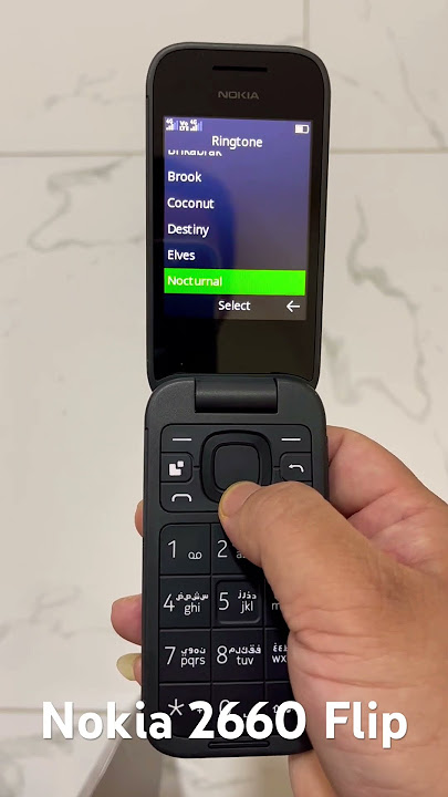 Nokia 2660 Flip | Old Ringtones in New Version