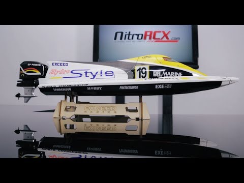 New Exceed Formula 1 Electric Racing Boat Overview - YouTube