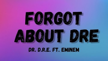 Thumbnail of 🎧Dr. Dre - Forgot About Dre (Lyrics) ft. Eminem 🎧