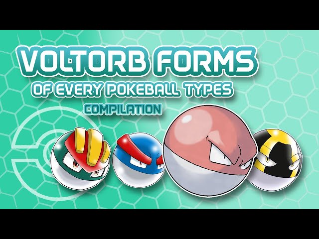 Pokemon Fan Makes New Forms for Voltorb and Electrode Based on Johto Region  Poke Balls