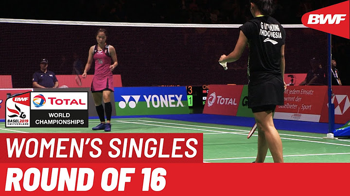 R16 | WS | Ratchanok INTANON (THA) [7] vs. Gregoria Mariska TUNJUNG (INA) [14] | BWF 2019