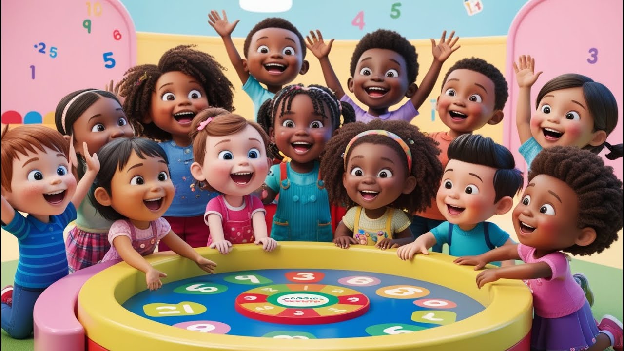 The Number Rhyme" is an engaging and interactive children’s song designed to help