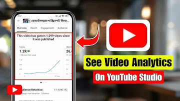How to See Video Analytics on YouTube Studio