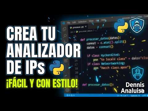 "Crea tu propio Analizador de Redes en Python 🐍 | ¡Fácil y con Estilo ...