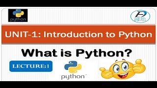 What is Python Introduction to Python |Lecture-1|Python Tutorials|Python क्या है