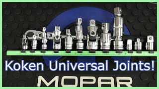 Koken Tool Haul #11: Universal Joints and Adapters!