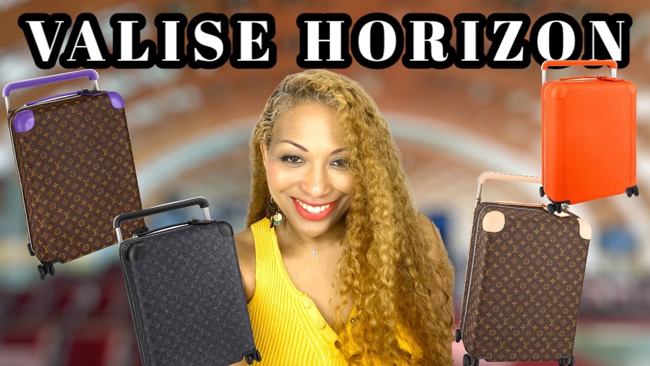 Unboxing Louis Vuitton Horizone 55 & How to Reset A TSA007 luggage lock/lvlovermj  