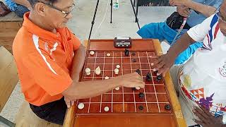 M.15. อ.จำเรียง (สีขาว) พบ  . มูซา. (สีแดง) เกม.1. แข่งขันภายใน  ชมรมสระบุรี (เกมนี้ เสมอ )