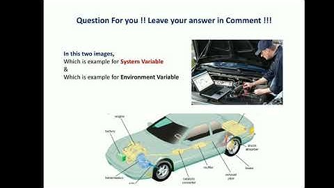 System Variables & Environment Variables | Part - 2 | Select your answer | Embedded World