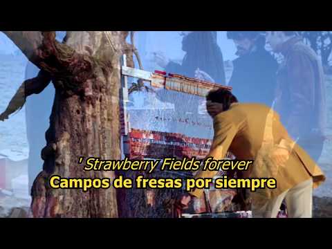 Strawberry fields forever - The Beatles (LYRICS/LETRA) [Original]