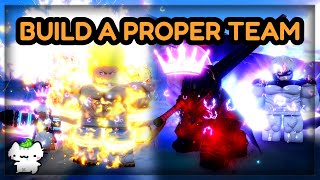 How To Build A Team 101 | Anime Vanguards [💢 8.5 💢]